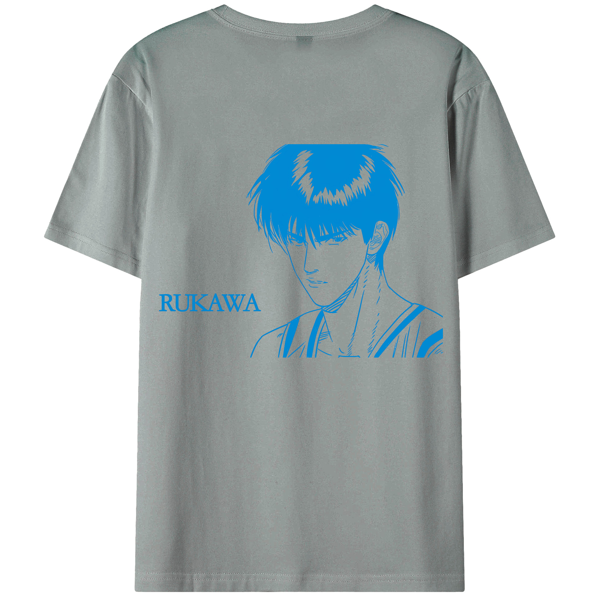 （画像用） SLAM DUNK／スラムダンク 綿100％ メンズ半袖Tシャツ（バックプリント） 通気性